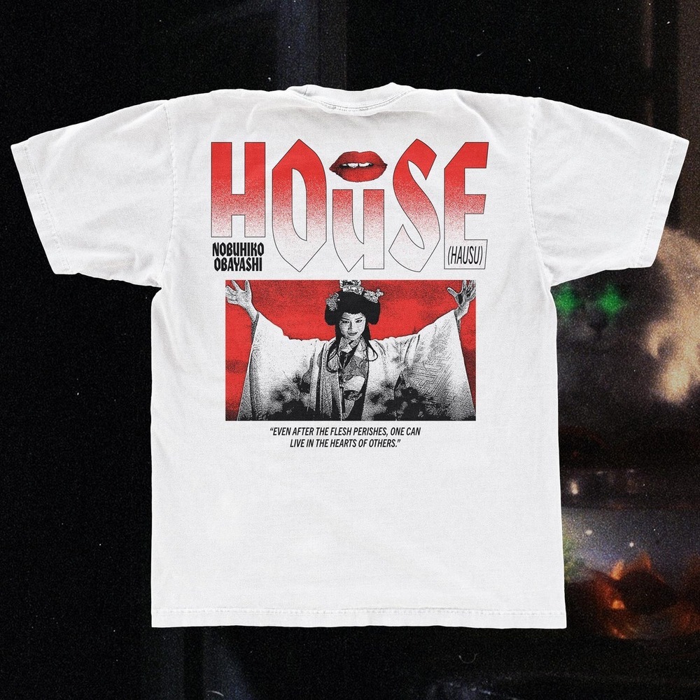 HOUSE 1977 Movie T-shirt, HAUSU Teeshirt